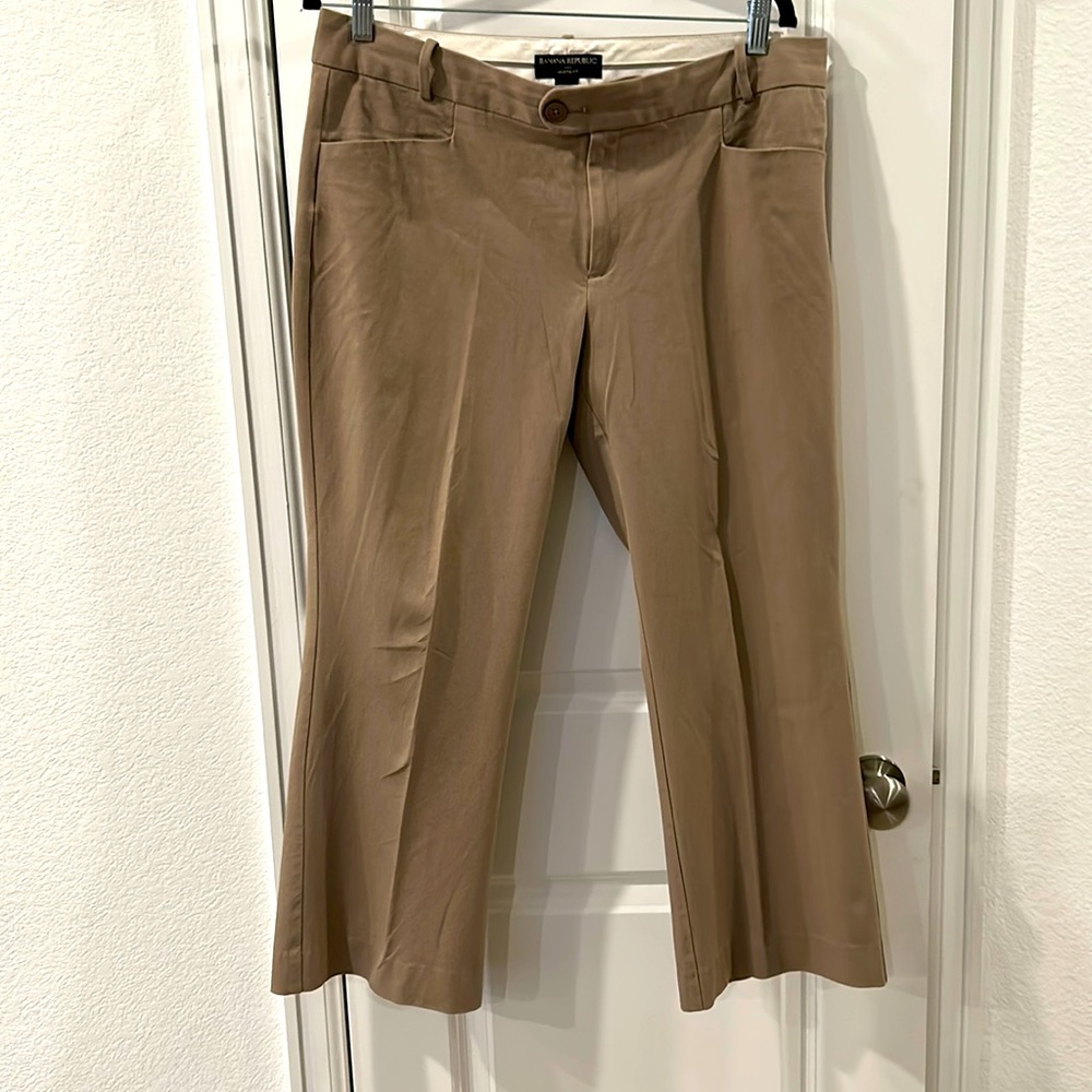 Women’s Banana Republic Cropped Stretch Pants Size 12